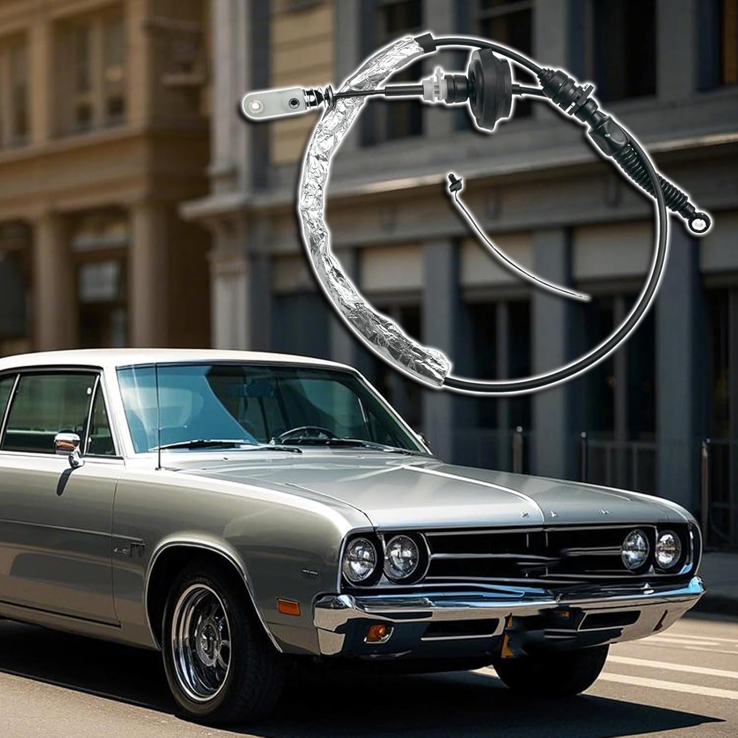 35HX58B MT Gearshift Control Cable Replacement for 35HX58B Fit for Dodge Dart SE SXT GT 2.0L 2.4L 4 Cyl 2013 2014 2015 2016 Manual Transmission Shifter Control Cables 88538NS