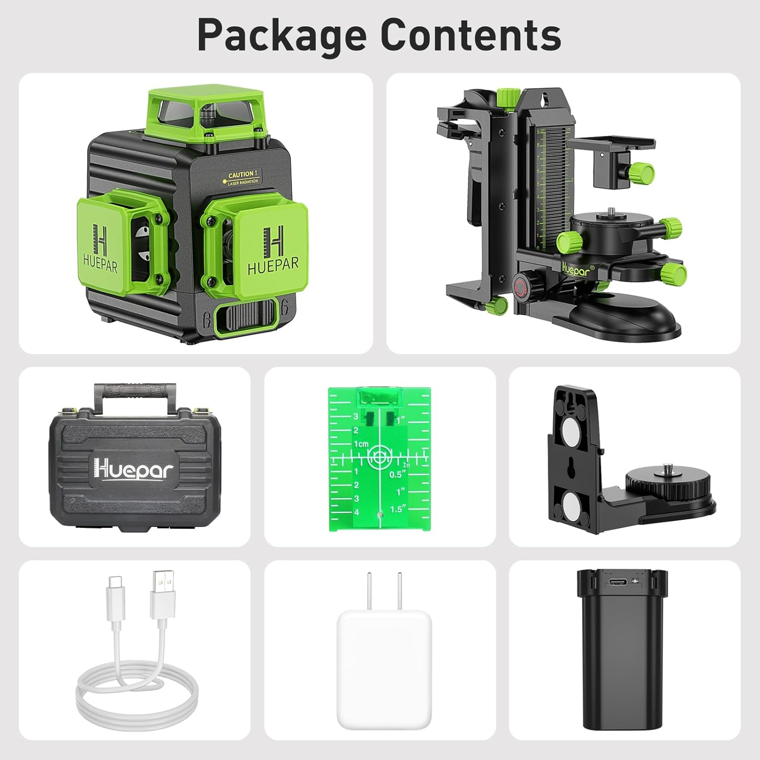 Huepar B03CG Package Contents