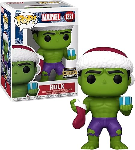 Funko Marvel Pop! Hulk Vinilo Bobble-Head Hot Topic Exclusivo Multi None