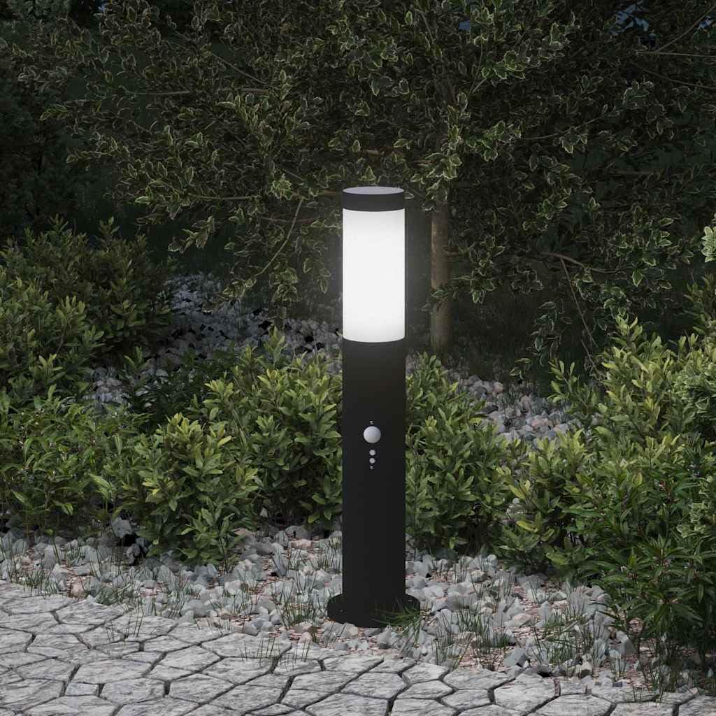 Reflektor świetlny z czujnikiem, 50 cm, stal nierdzewna IP44