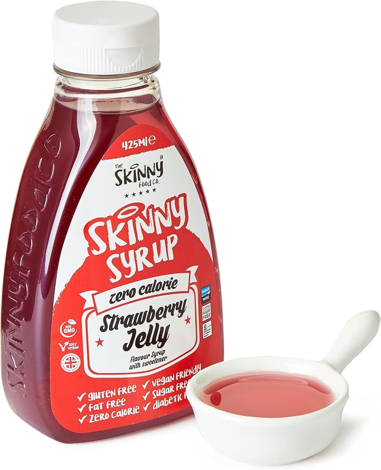 Skinny Syrup 425ml Strawberry Jelly