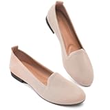 Women's Sparkly Flats Shoes Shiny Mesh Loafers Shoes Soft Memory Foam Flats