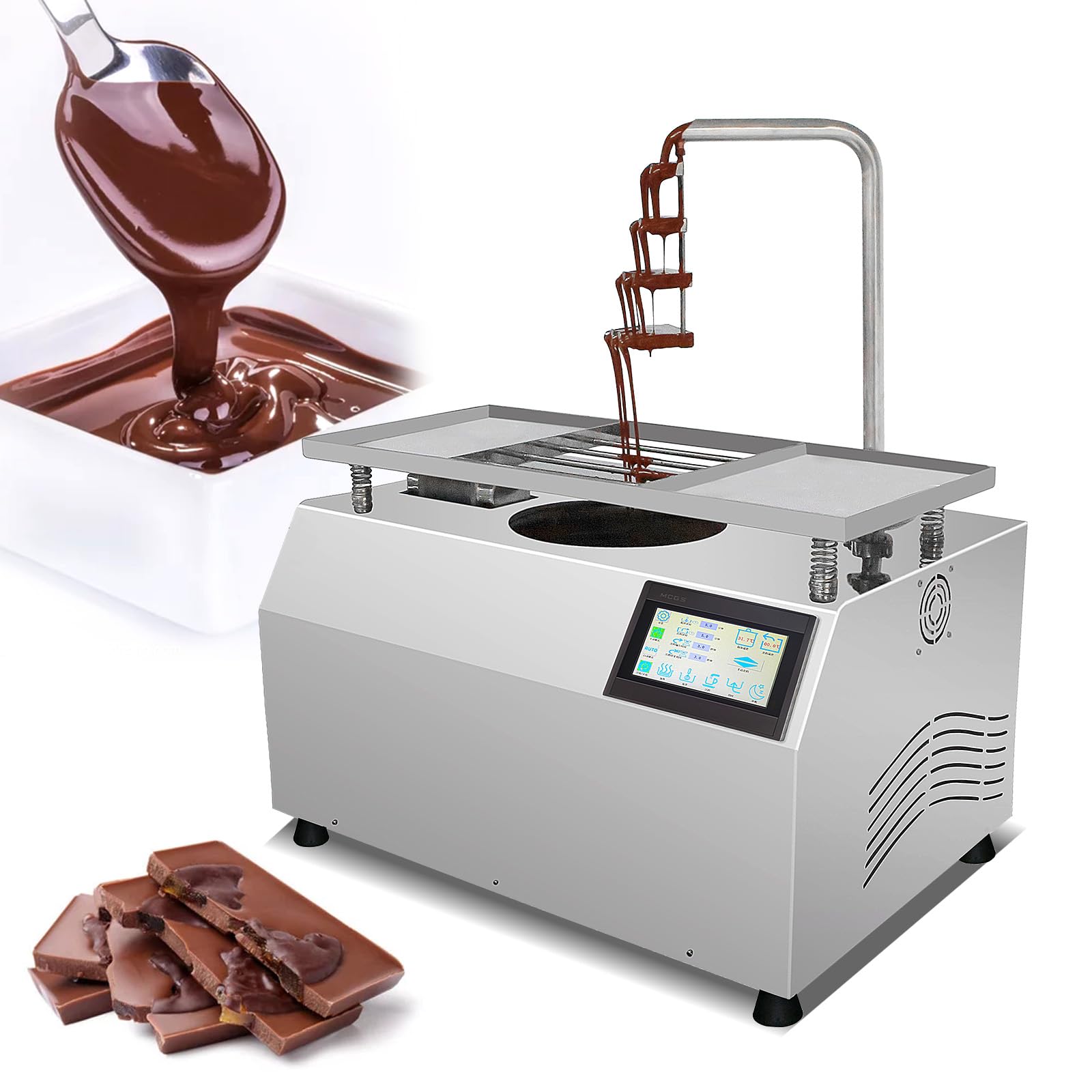 Koalako Chocolate Tempering Machine with Shaker Chocolate Tempering Machine Melting with…