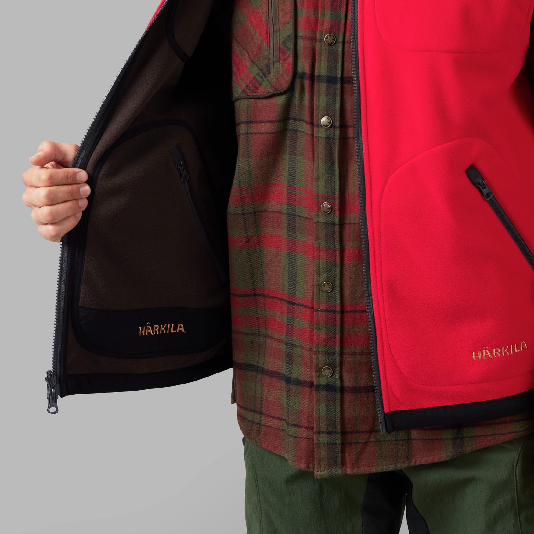 Härkila | Kamko fleece waistcoat | Professionelle Jagd Kleidung & Jagd Zubehör für Herren & Damen | Skandinavische Qualität Made to Last |