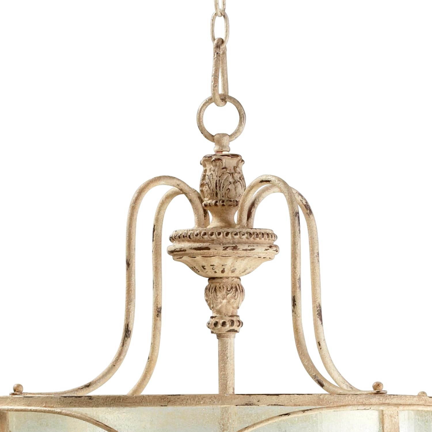 Quorum International 8006-4-70 Salento 4 Light Pendant, Persian White