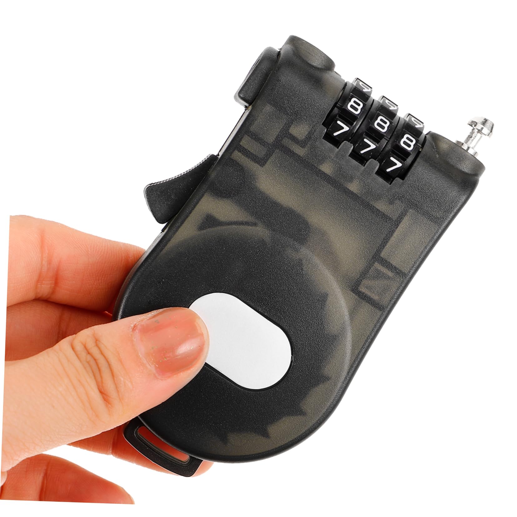 HANABASS 5pièces Cadenas De Sécurité Câble pour Vélo Et Snowboard Verrou Compact Et pour Activités De Plein Air Accessoire pour
