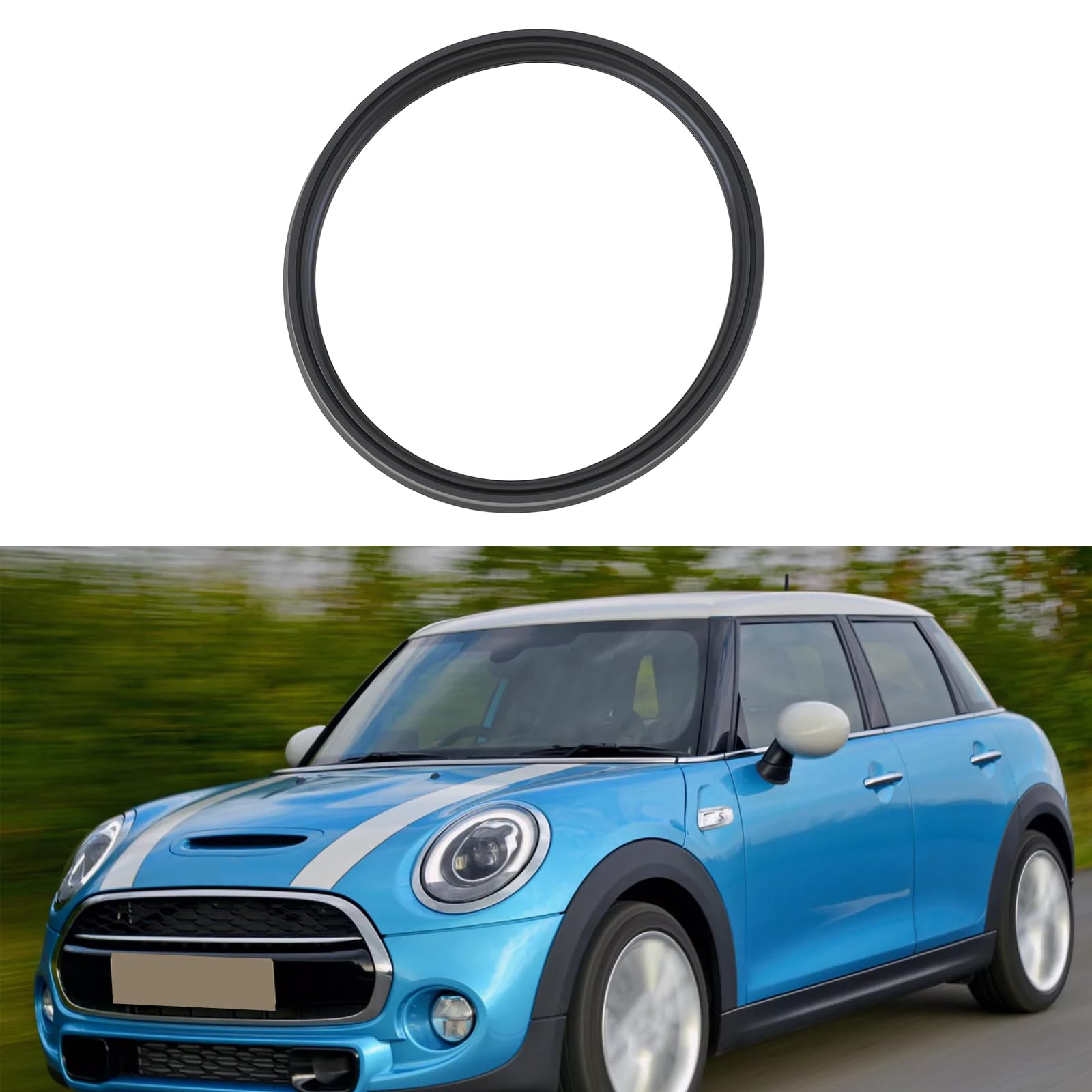 Lot de 2 Joints Toriques de Turbo pour BMW et Mini Remplace OEM 13718596850 11618506786 0219976645 pour Tuyau d'Intercooler Étanchéité