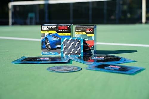 Miniatura 7 de PAX 10 parches sesgados para camiones de 3.937 x 3.937 in, reparación de neumáticos para pinchazos, prevención de neumáticos planos, herramienta de