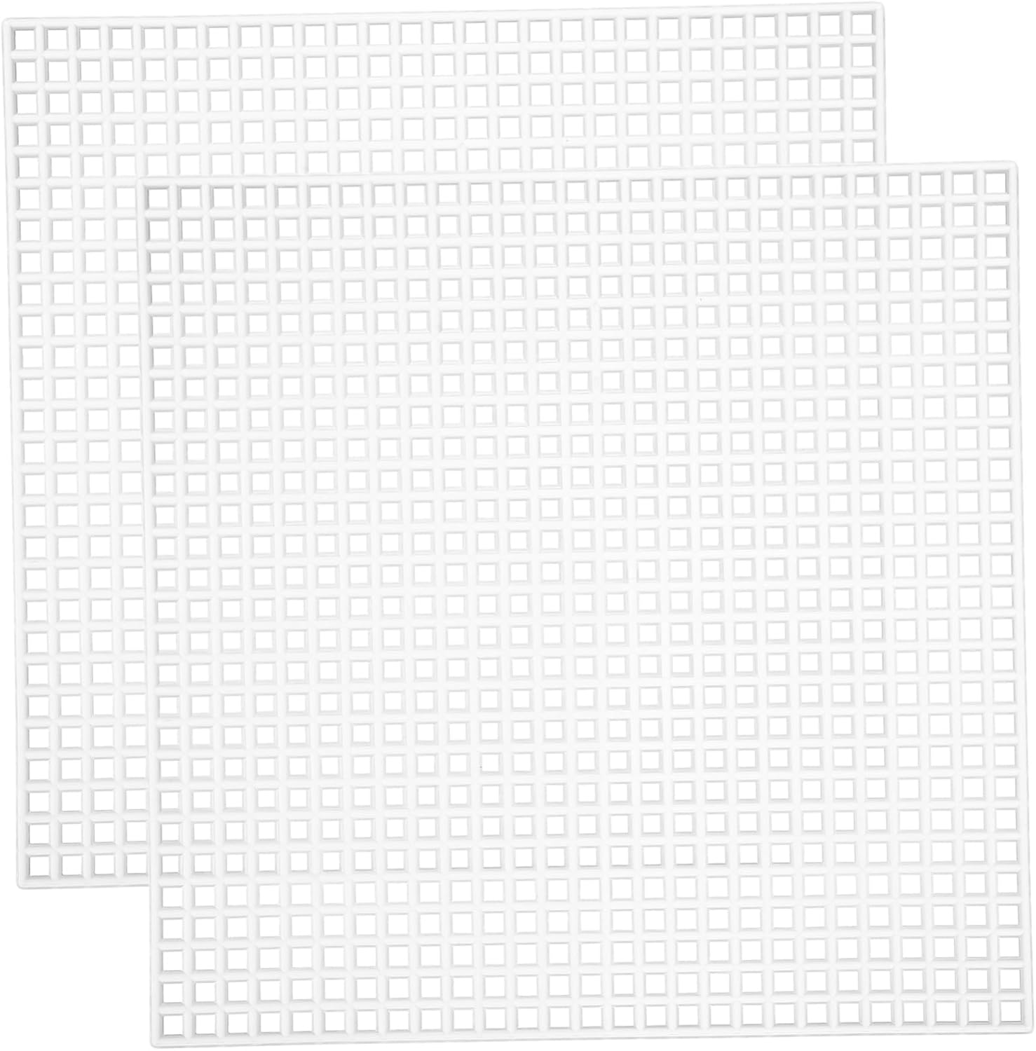 12 Pcs Mesh Canvas Sheets for Embroidery Knitting Craft Projects Flexible Durable Cross Stitch Crafting Sheets for DIY Quilting and Yarn Creations