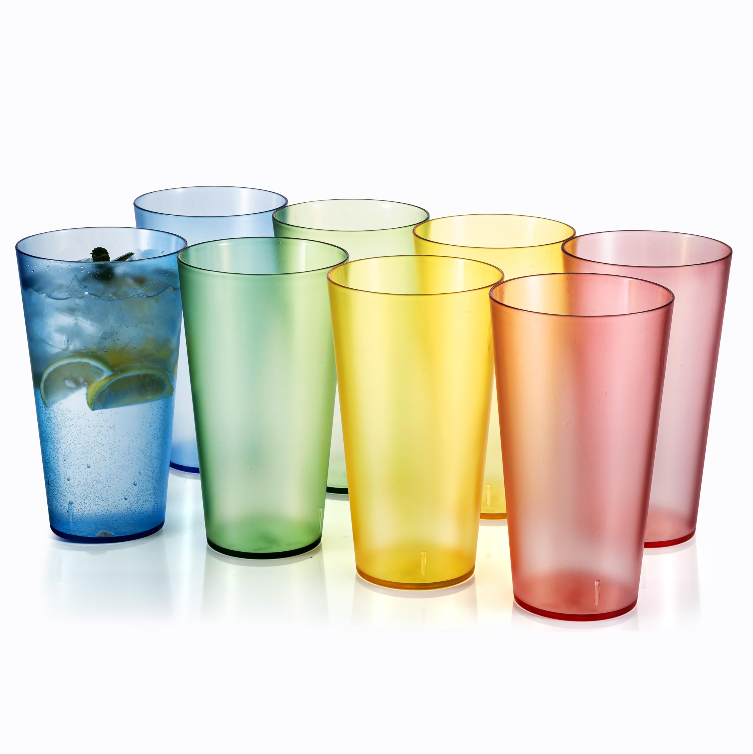 Amazon.com | ZAINCA 32-ounce Plastic Tumblers, Acrylic Larger