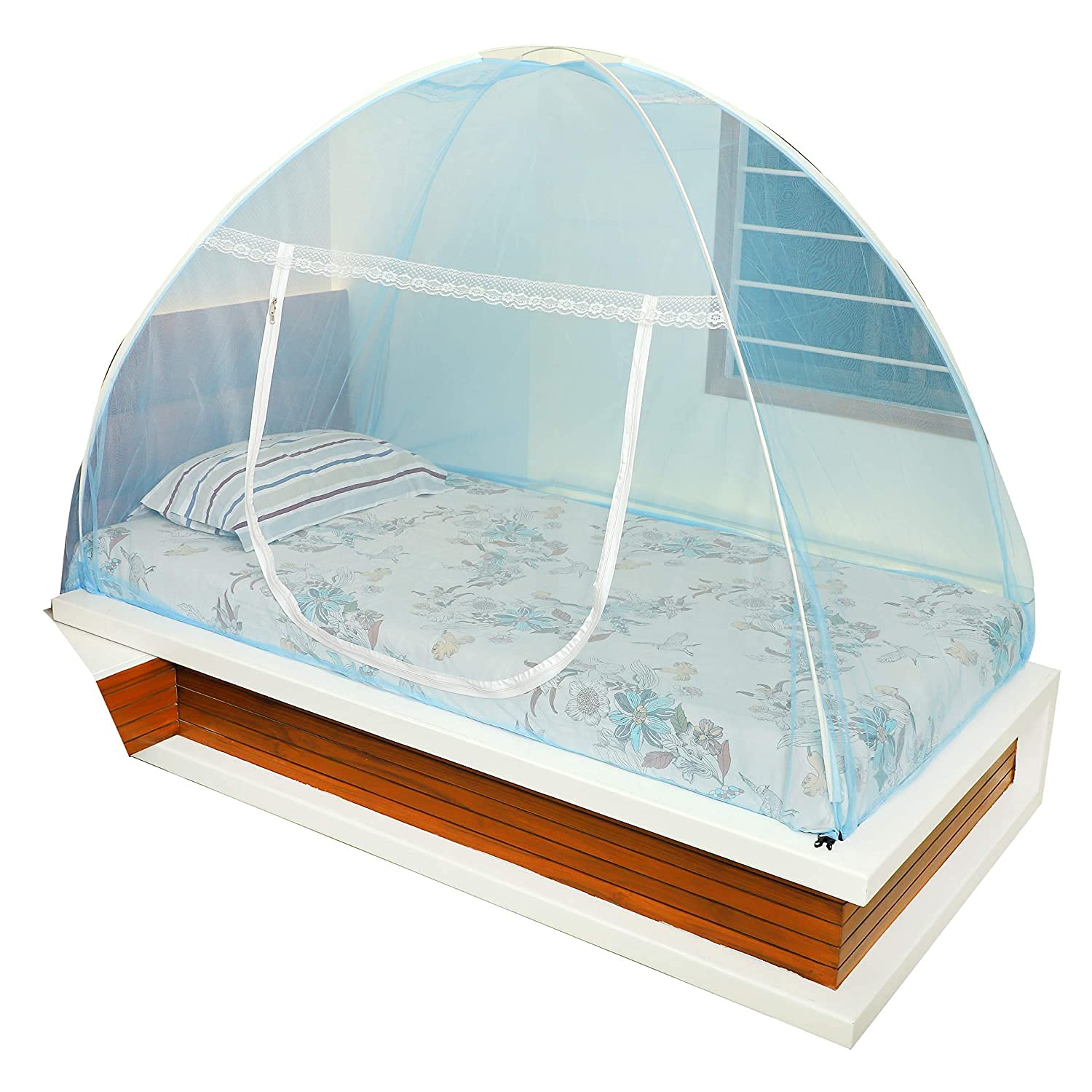 See full amazon price history chart for Greendot Mosquito net for Single Bed, Foldable Mosquito net -3x6 ft - Multicolour Greendot Mosquito net for Single Bed, Foldable Mosquito net -3x6 ft - Multicolour (B09966817H) Amazon Price History, Amazon Price Tracker