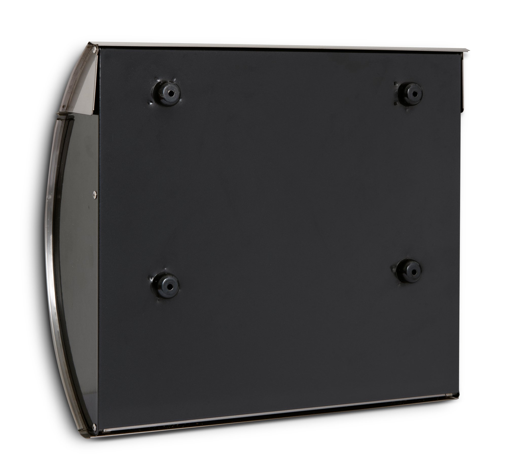 ARREGUI Aura E5401 Buzón Exterior de Acero, Tamaño L (Revistas, Sobres C4), Gran Capacidad, Buzón de Correo Grande, Buzón de Pared Moderno, Antilluvia, Fácil de Instalar, Blanco