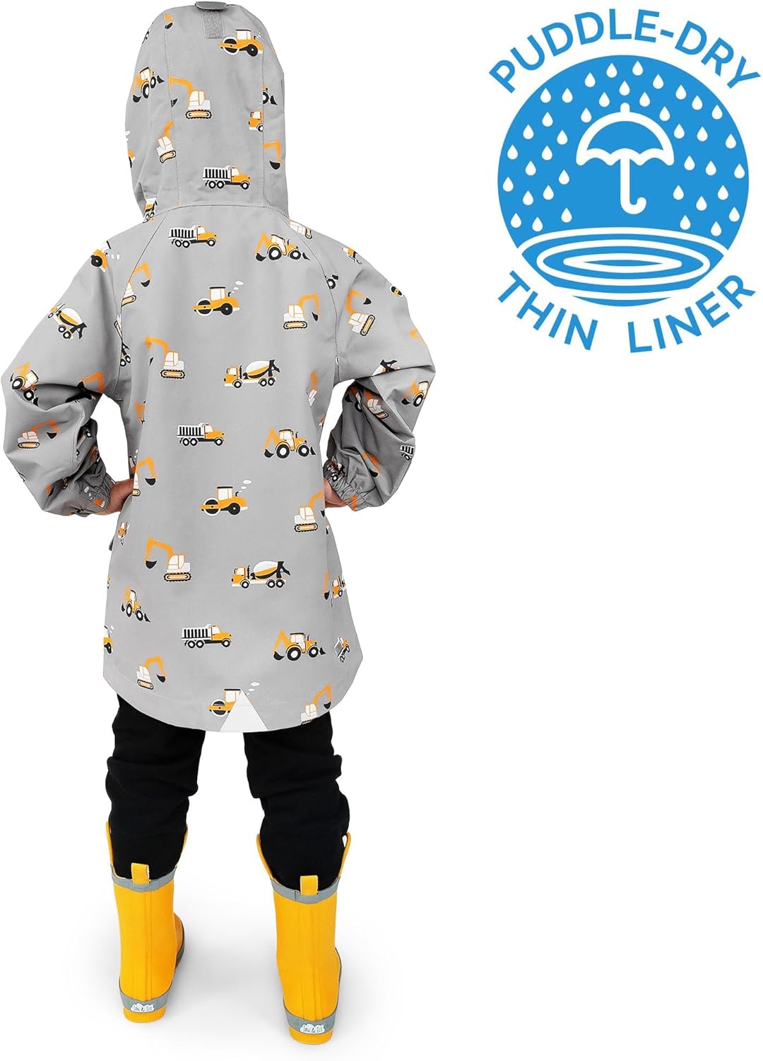 JAN & JUL Waterproof Rain Jacket, Raincoat for Kids