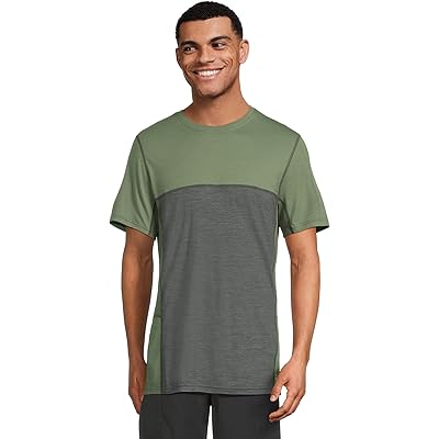 Мужская рубашка Smartwool Mountain Bike Short Sleeve Jersey charcoal fern green