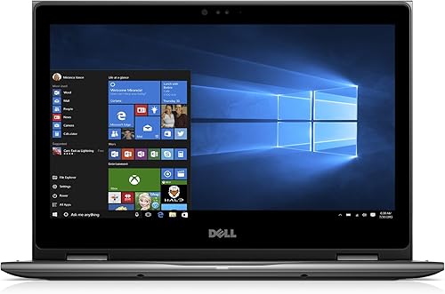 Computadora portátil Inspiron i5378 7171GRY de 13.3 pulgadas, FHD 2 en 1 (procesador Intel Core i7 de 7 generación, 8 GB, 256 SSD HDD), de Dell