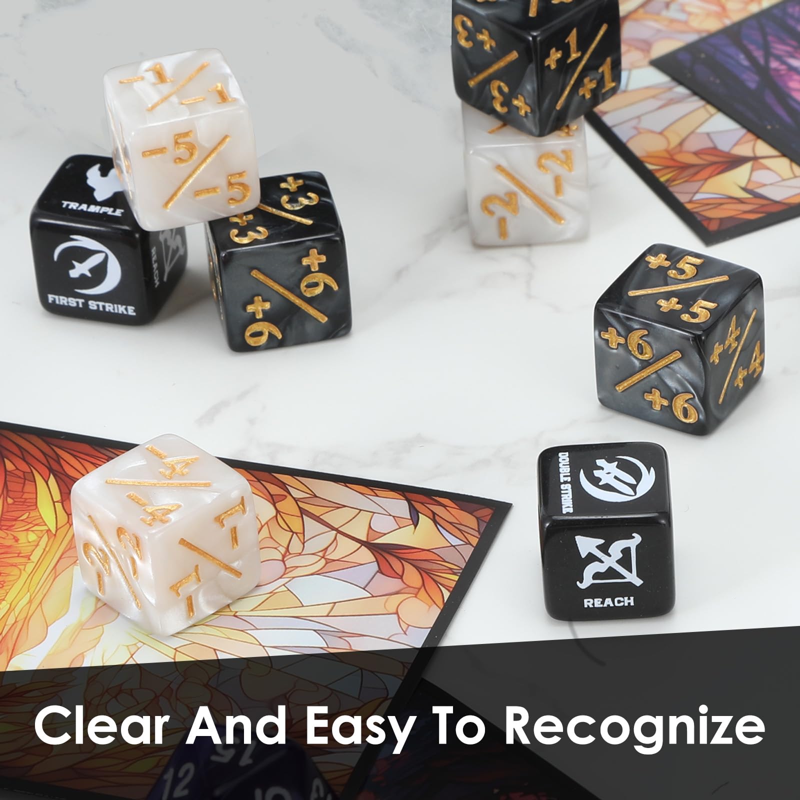 Amazon.co.jp: MTGダイス51個セット - Abilities キーワード
