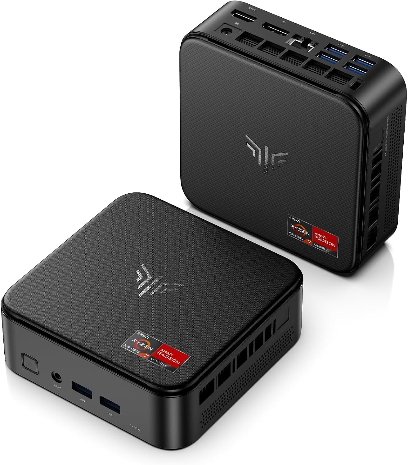 NiPoGi E3B Mini PC W-11 Pro, АMD Ryzen 7 7730U (8C/ 16T, jusqu'à 4