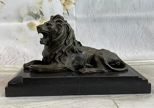 Miniatura 6 de West Gift - Figura de león de bronce puro