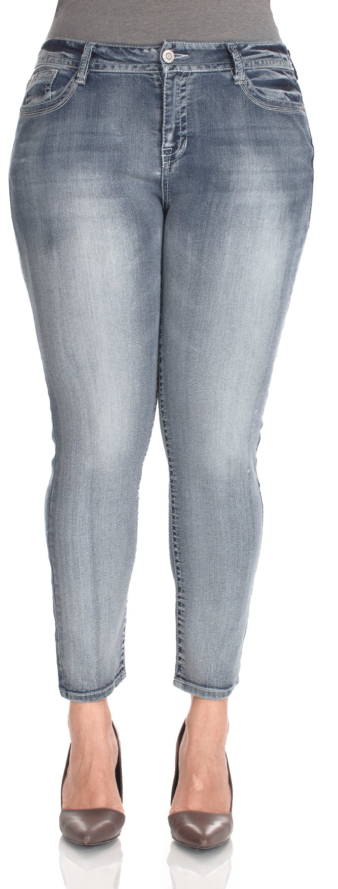 WallFlower Plus Size Classic Sassy Skinny Jeans
