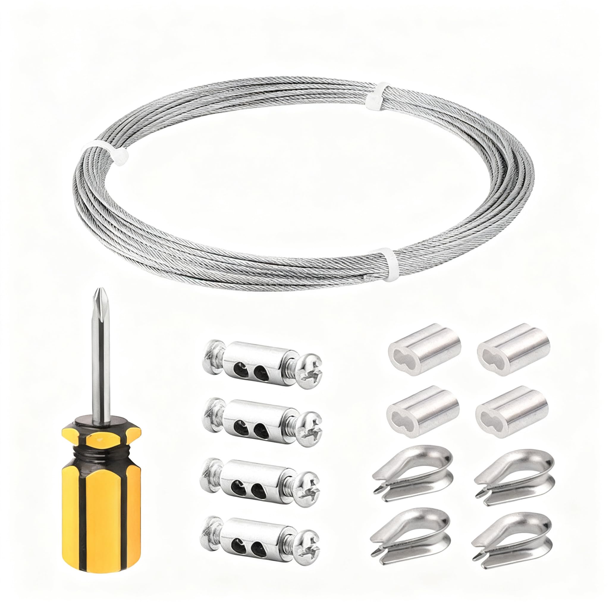Cable de acero inoxidable con gancho de dedal,Estilo5