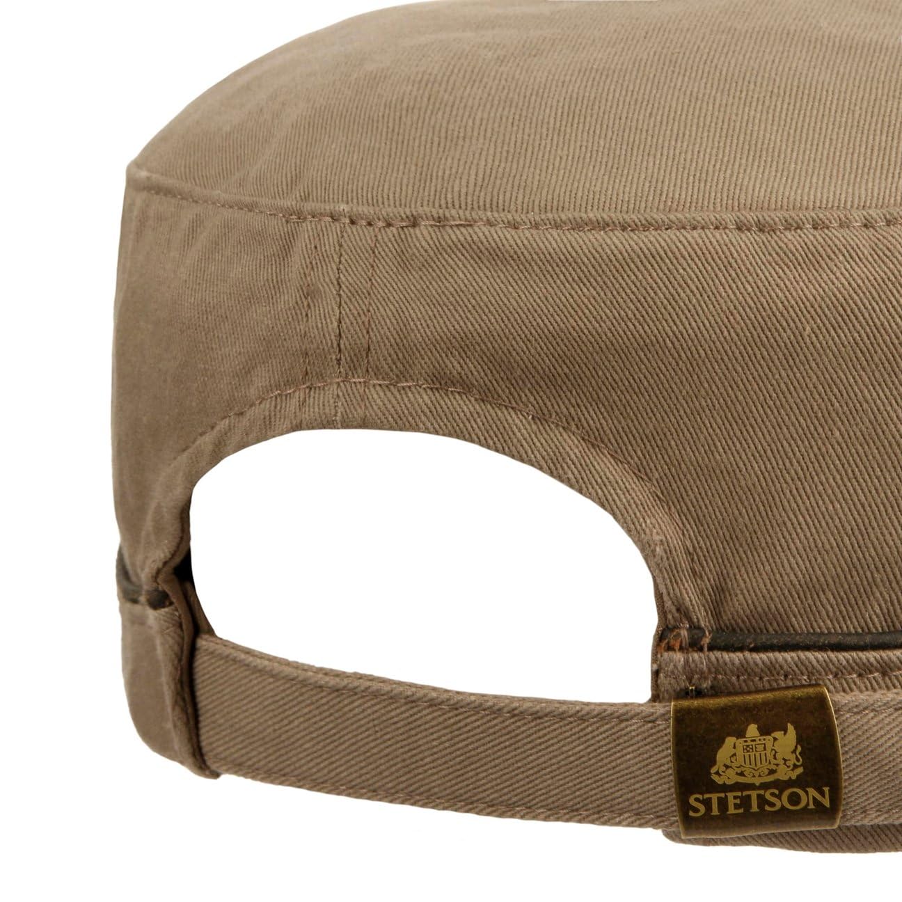 Stetson Czapka Katonah Cotton ArmyKobiety/Mężczyźni - z daszkiem army cap military Metalowa sprzączka, wiosna-lato jesień-zima Lato