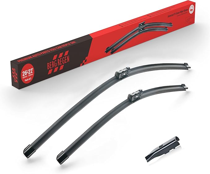 26"+22" Front Windshield Wipers Wiper Blades Replacement