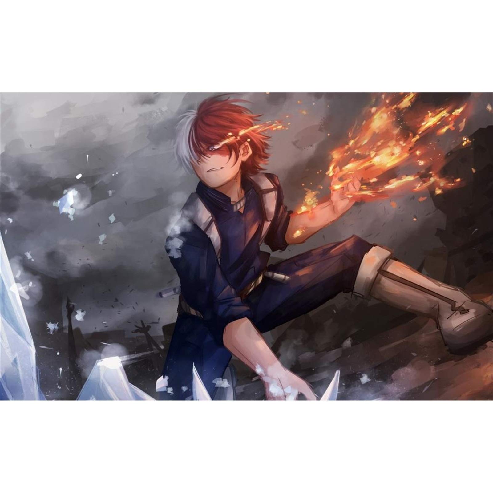 XRH Jigsaw Puzzle My Hero Academia Toy Game Figure Children Adult Intelligence 500/1000/1500 Pieces (1500Pieces)