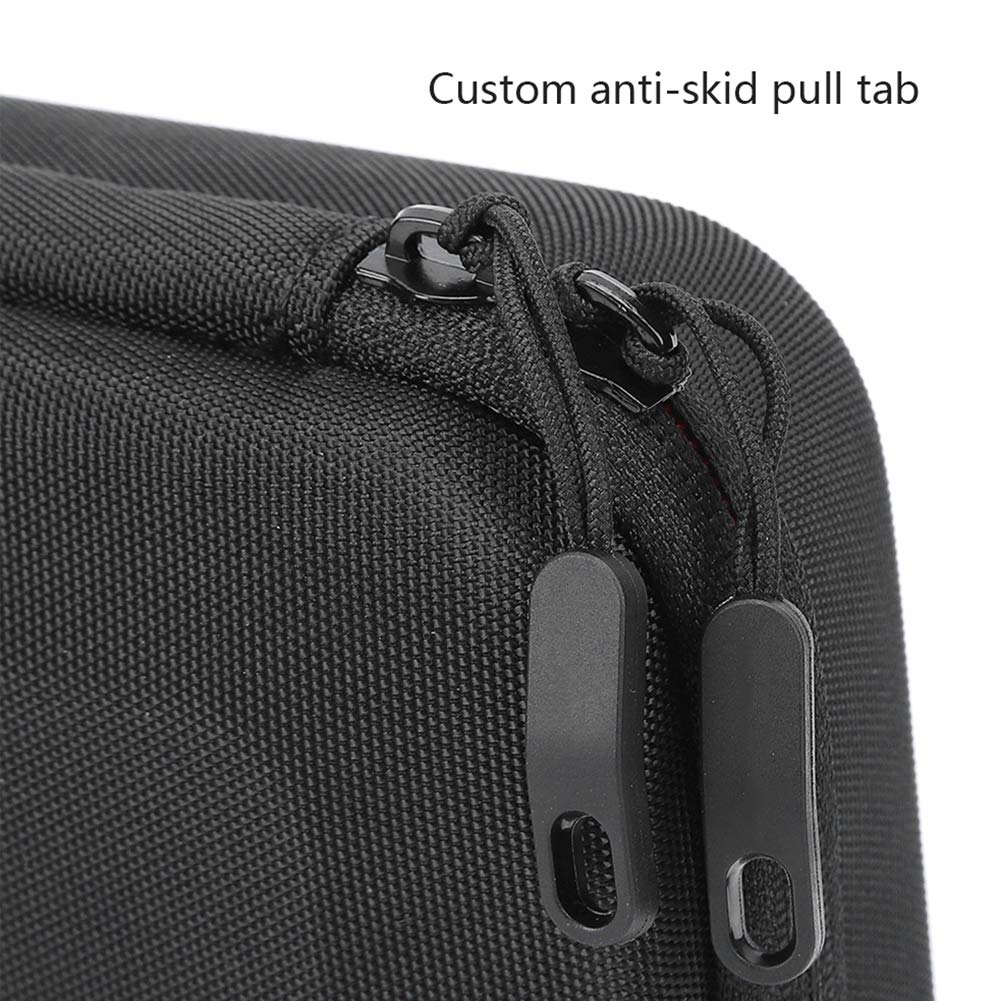 Mini étui pour Appareil Photo, Sac de Rangement Résistant aux Chocs et à la Poussière pour/Compact, Léger et Portable, Noir 7,5 X 5, X 2,4 Pouces
