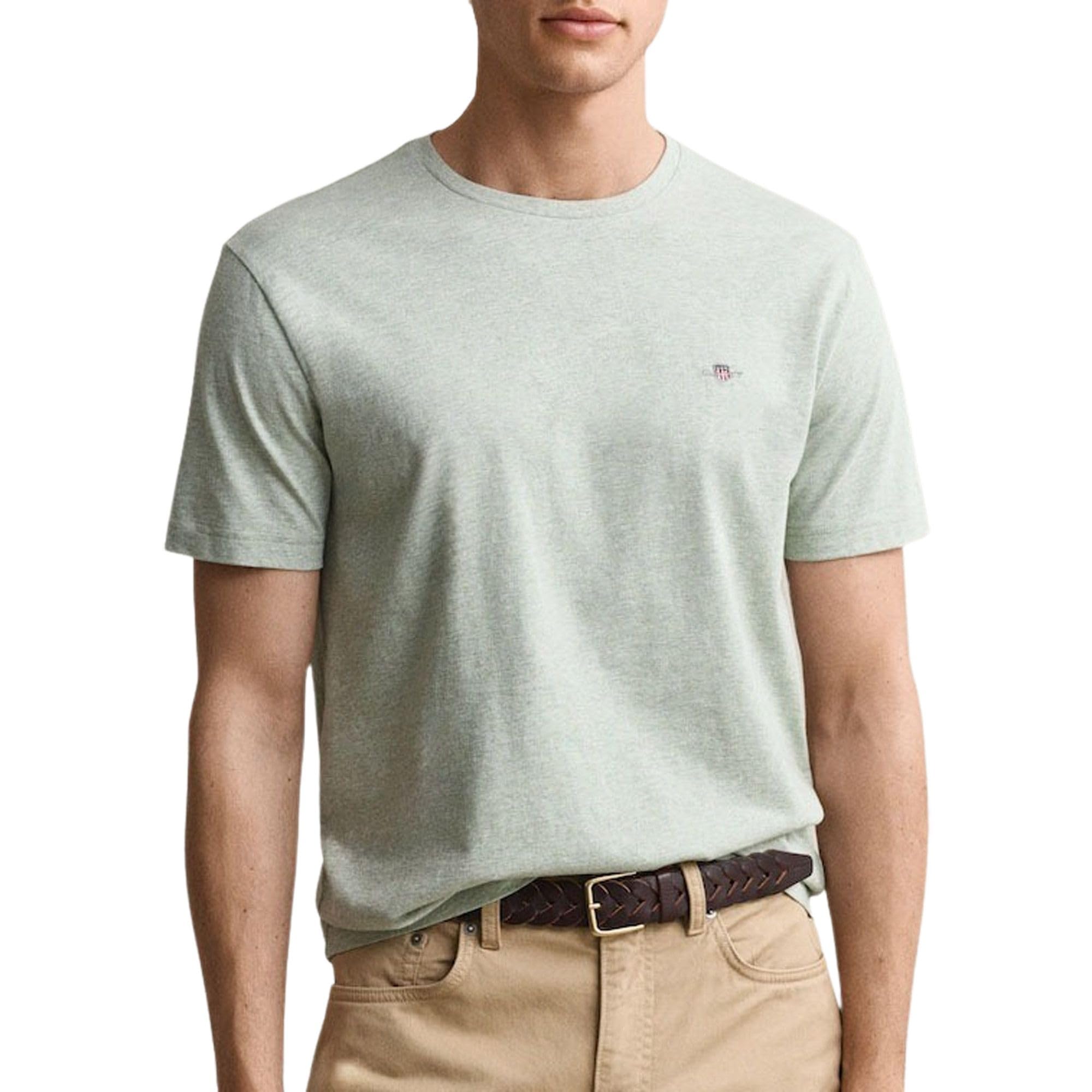 GANT Men's Reg Shield Ss T-Shirt T-Shirt