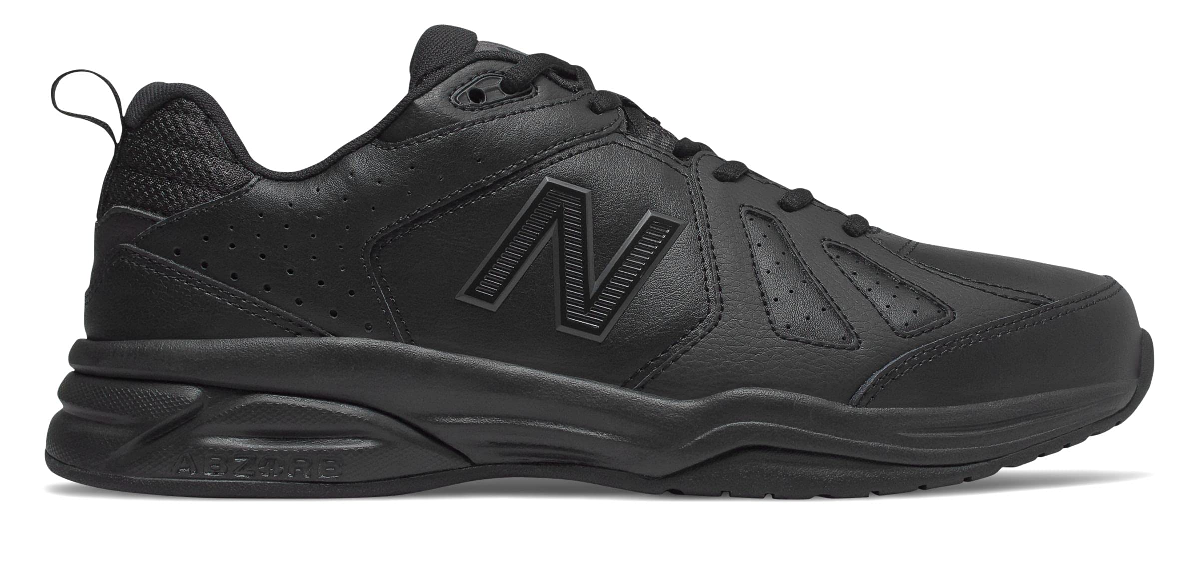 New Balance Men's Training Fitness Shoes, Black, 8.5 Wide