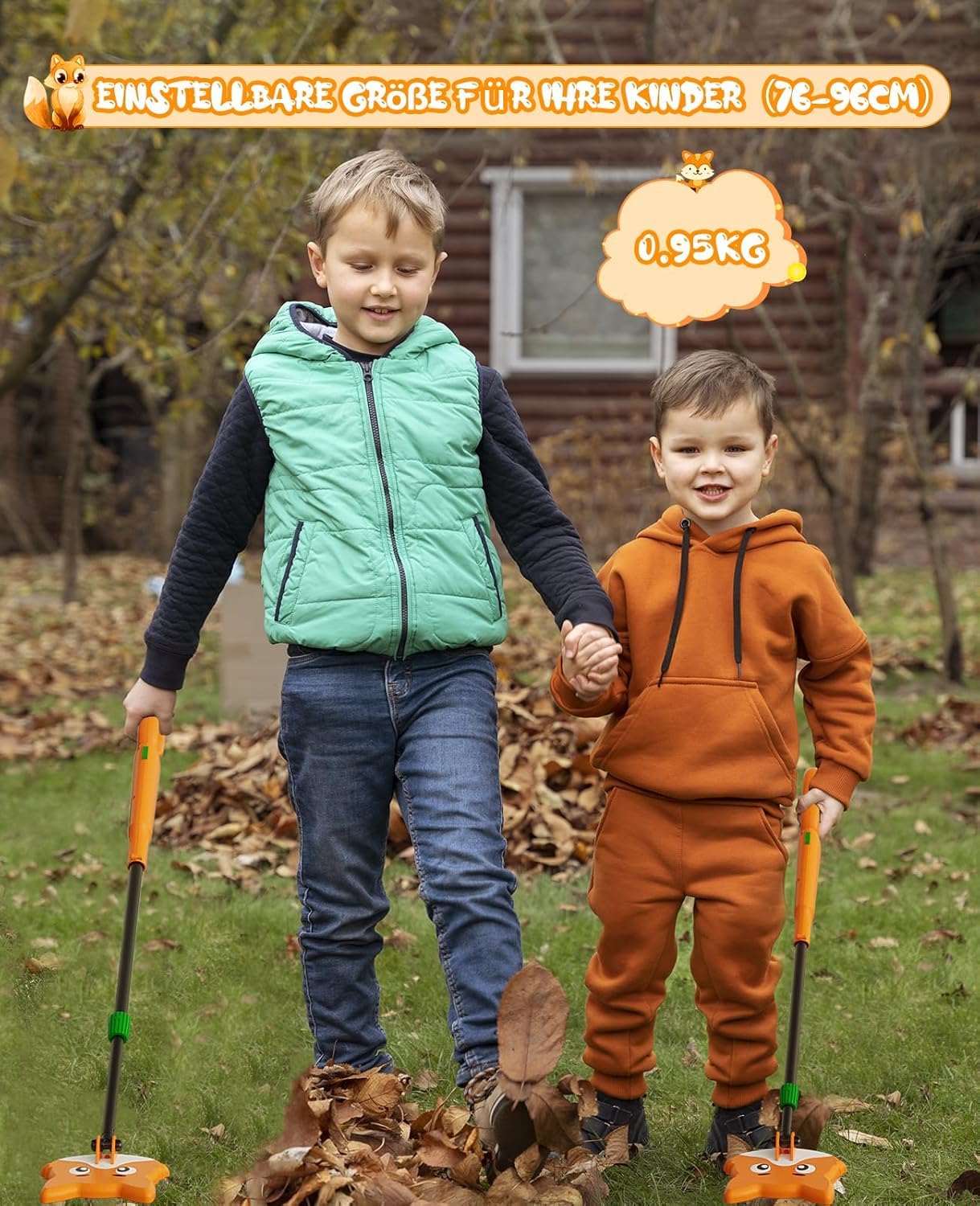 Metalldetektor Kinder,30-38 Zoll einstellbar,Tragbar Und Leicht Metallsuchgerät,Geeignet für Outdoor-Abenteuer von Kindern,Metal Detector Mit Schaufel Und Rechen