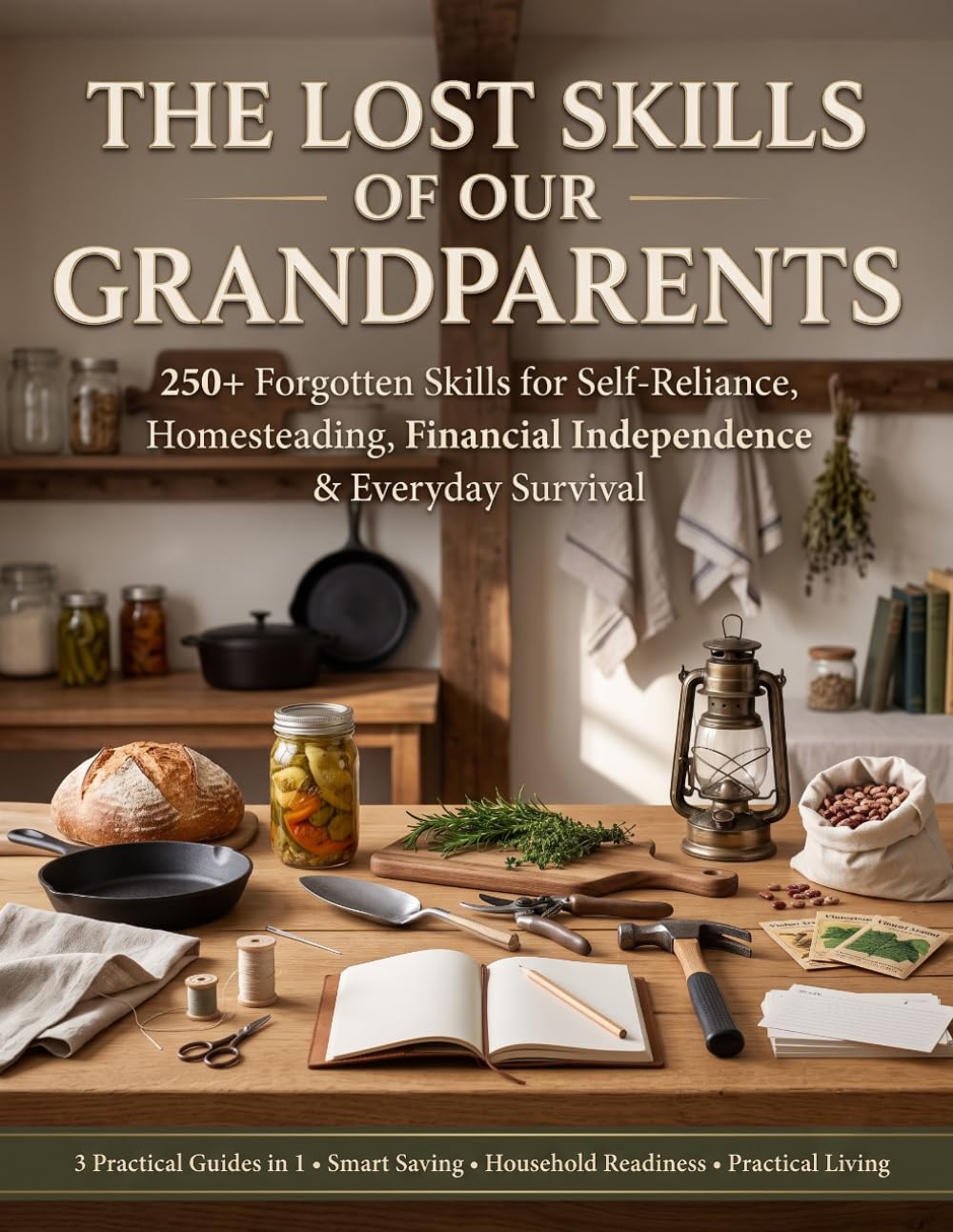The Lost Skills of Our Grandparents: 250+ Forgotten Skills for Self-Reliance, Homesteading, Financial Independence & Everyday Survival | 3 Practical ... Household Readiness & Practical Living