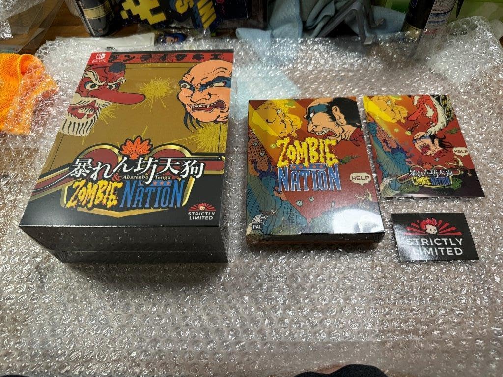 SW Abarenbou Tengu 暴れん坊天狗 + NES版 欧州限 新品