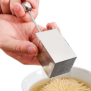 Stainless Steel Soybean Food Cutter - Manual Chrysanthemum Bean Curd Cutter | Multipurpose Kitchen Gadget for Fruits and V...