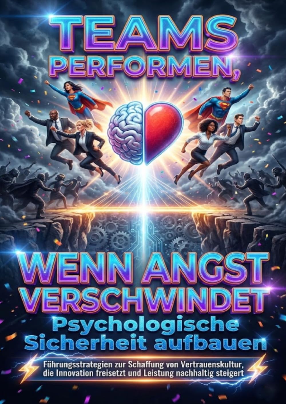 Teams performen, wenn Angst verschwindet: Psychologische Sicherheit aufbauen: Führungsstrategien zur Schaffung von Vertrauenskultur, die Innovation freisetzt und Leistung nachhaltig steigert