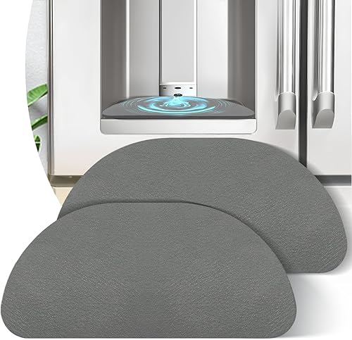 Bandeja de goteo para refrigerador, paquete de 2 receptor de goteo de refrigerador para dispensador de agua de refrigerador, bandeja de goteo de disponible en Yaxa Colombia