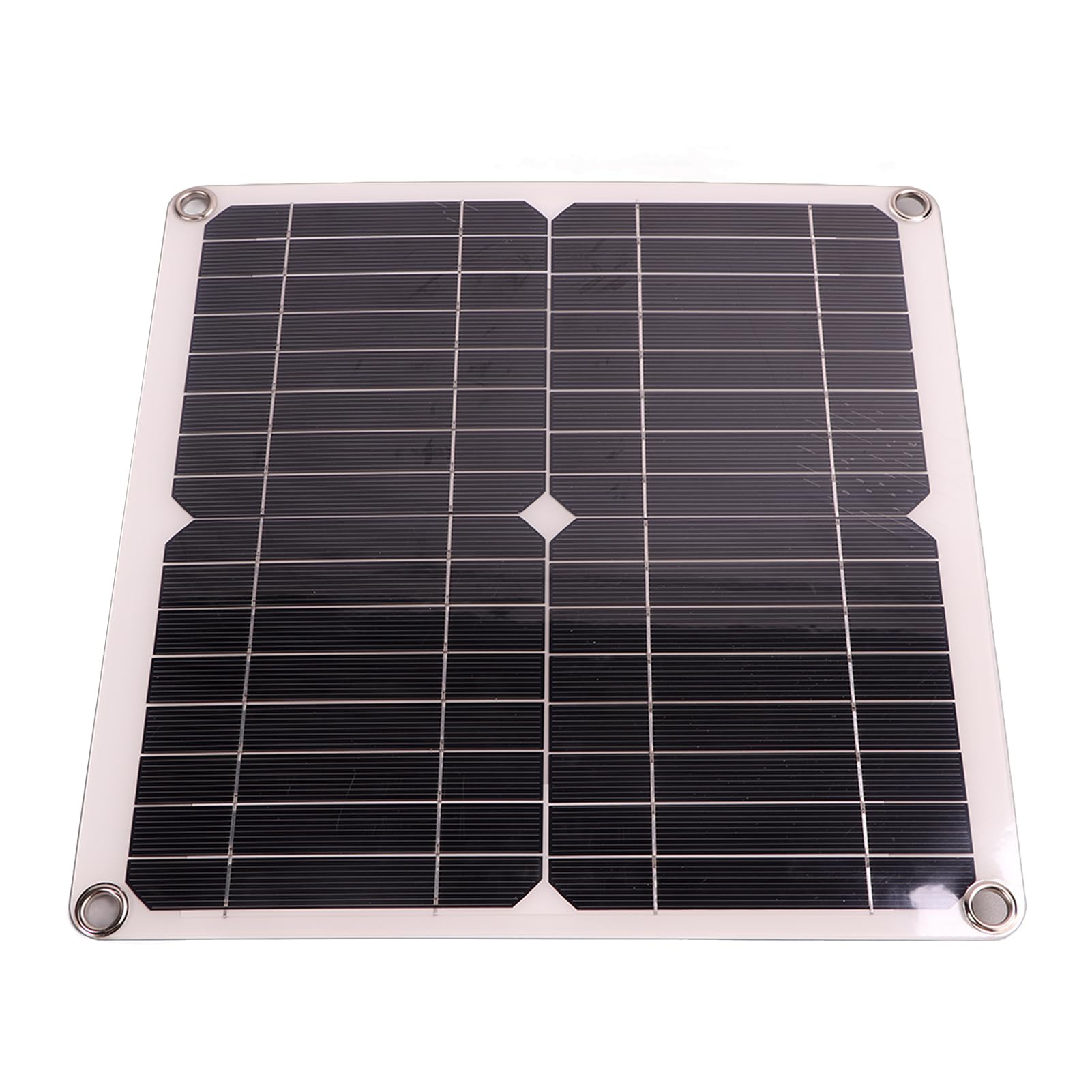 Kit de Ventilador de extracción Solar de 18 V y 12 W, Ventilador Solar Impermeable de Corriente Continua sin escobillas, Ventilador de refrigeración con Panel Solar Redondo para la