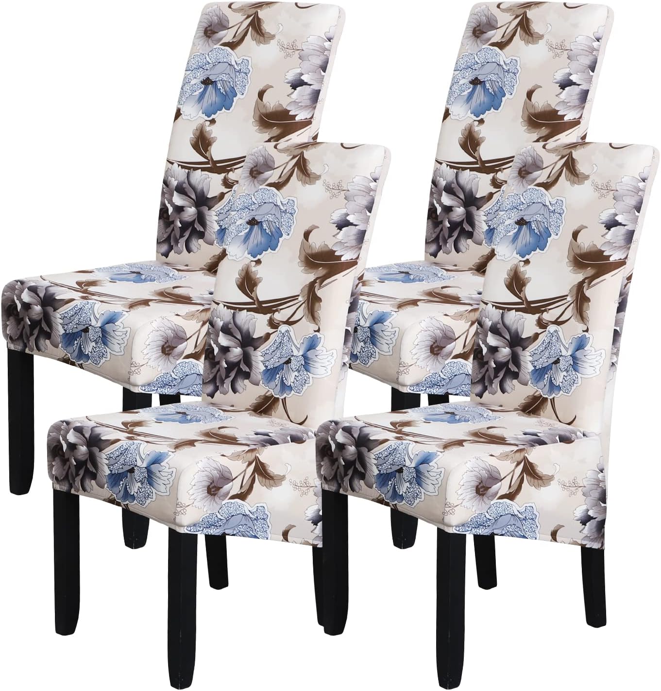 FORCHEER Large Chair Covers for Dining Chairs Set of 4