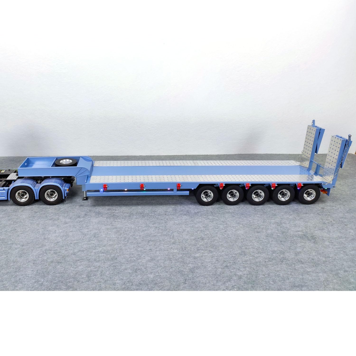 TOUCAN RC HOBBY 5 Achsen Metall Sattel auflieger für 1/14 RC Traktor LKW Fernbedienung Dumper Cars