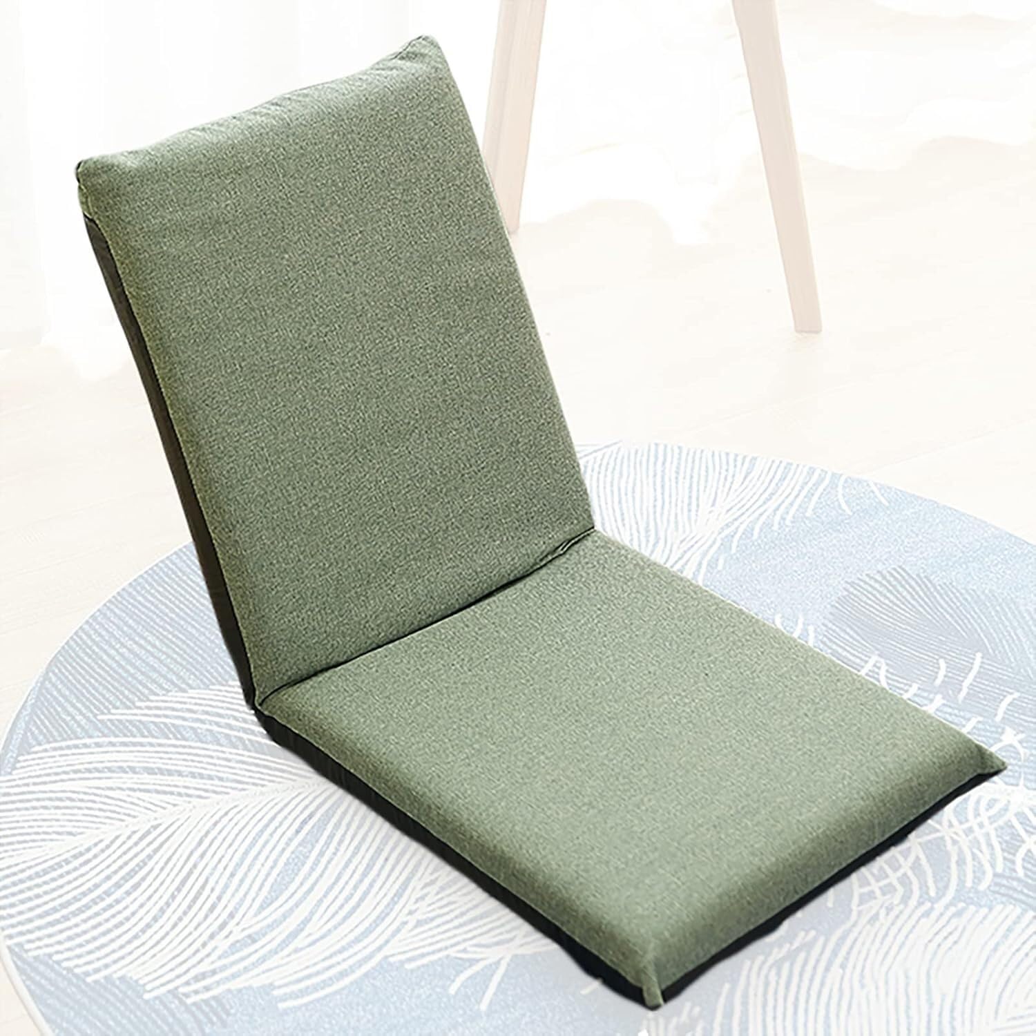 Chaise de méditation Tatami pour aménager un coin lecture zen chez soi
