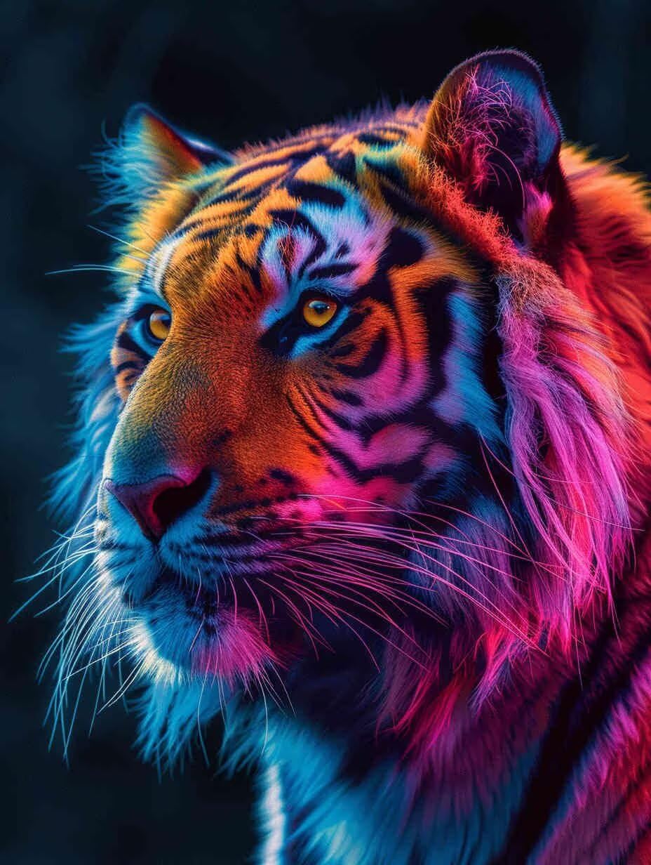 Large Tiger Diamond Painting 20 * 30cm, Diamond Art Animal Crystal Art Kits for Adults Beginner 5D DIY Full Drill Gem Art Rhinestone Embroidery Crystal Cross Stitch for Home Wall Decor, Gifts -g2503Z7
