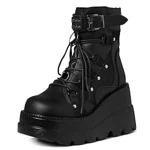 ショートブーツ・ブーティ ULTRA PLATFORM BOOTIES 71YShKhOQjL._SY300_QL30_.jpg