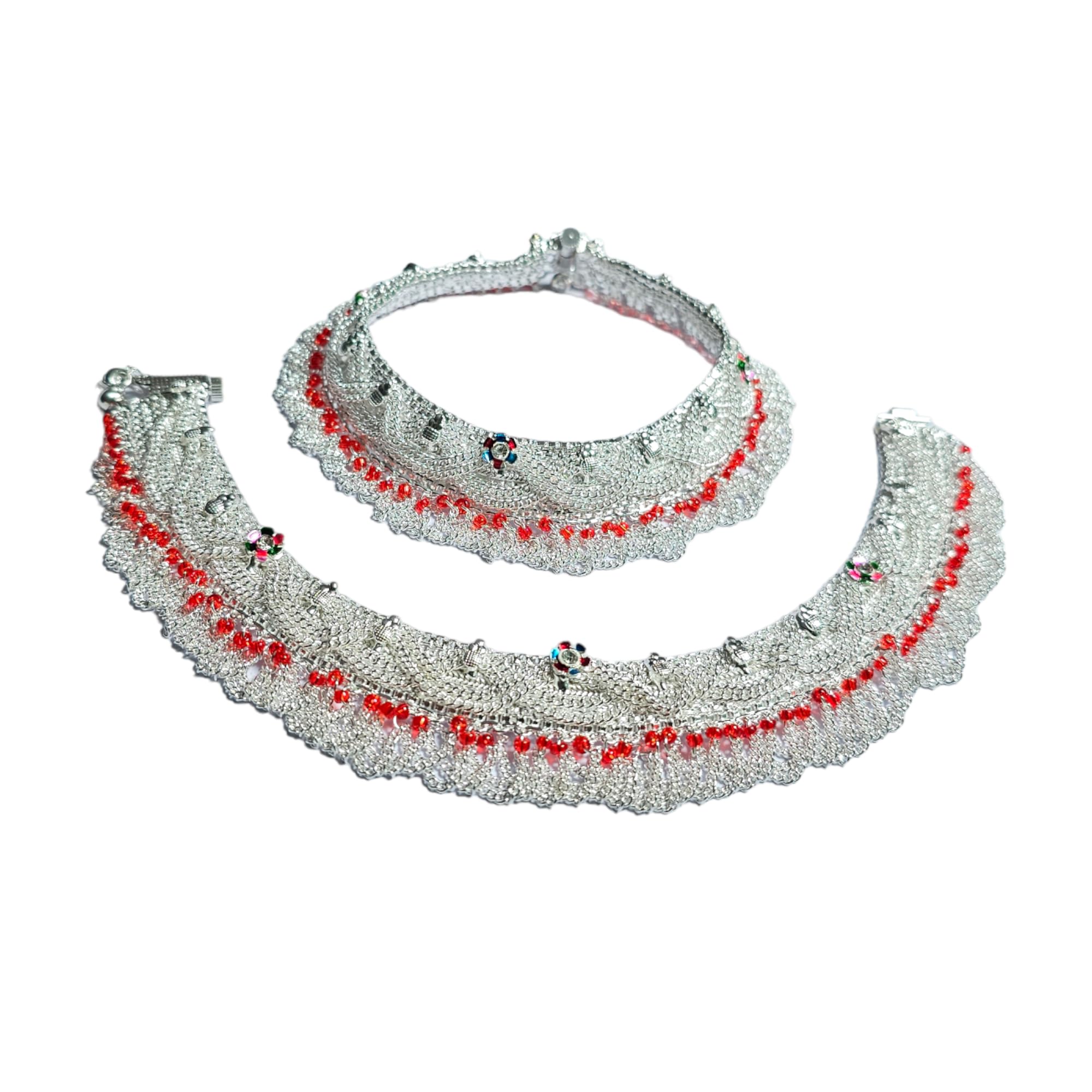 br ornaments Heavy Allure Sizzling Anklet Payal For Women & Girls-picture-33