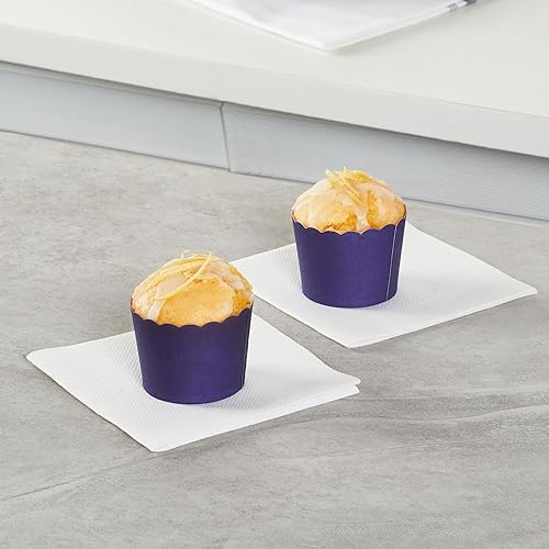 Miniatura 142 de Restaurantware Panificio Premium - Taza de papel Kraft de 10 onzas para hornear, tazas de papel para hornear, perfectas para magdalenas, cupcakes