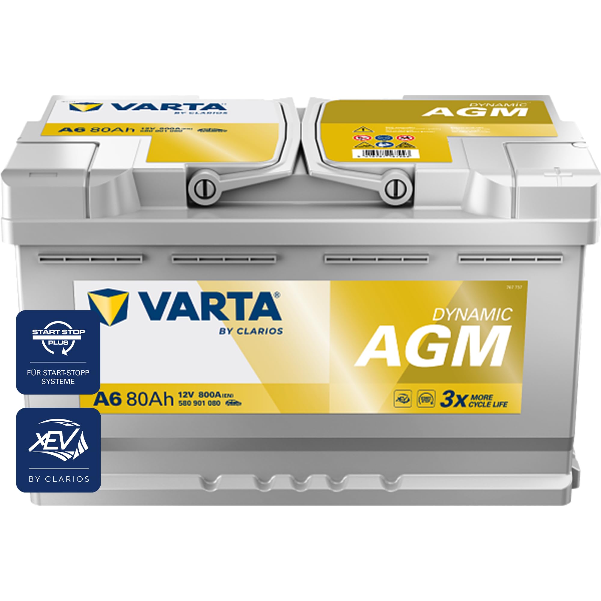 VARTA Silver dynamic AGM – hochwertige Fahrzeugbatterie