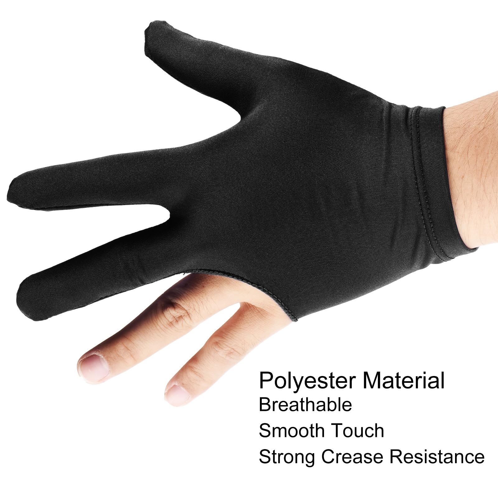 PATIKIL 3 Fingers Pool Gloves - Image 4