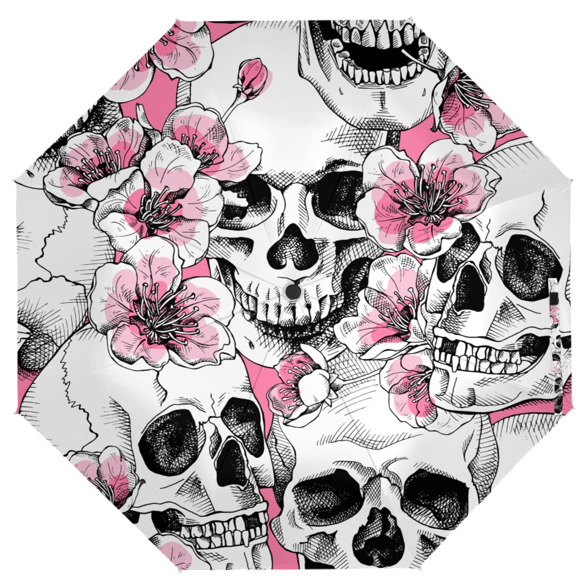 RnivryCute Frog Travel Umbrella Windproof Compact Folding Umbrellas Automatic Open/Close Sun Rain Umbrellas Green Collapsible Auto Portable Umbrella for Women Girls Kids