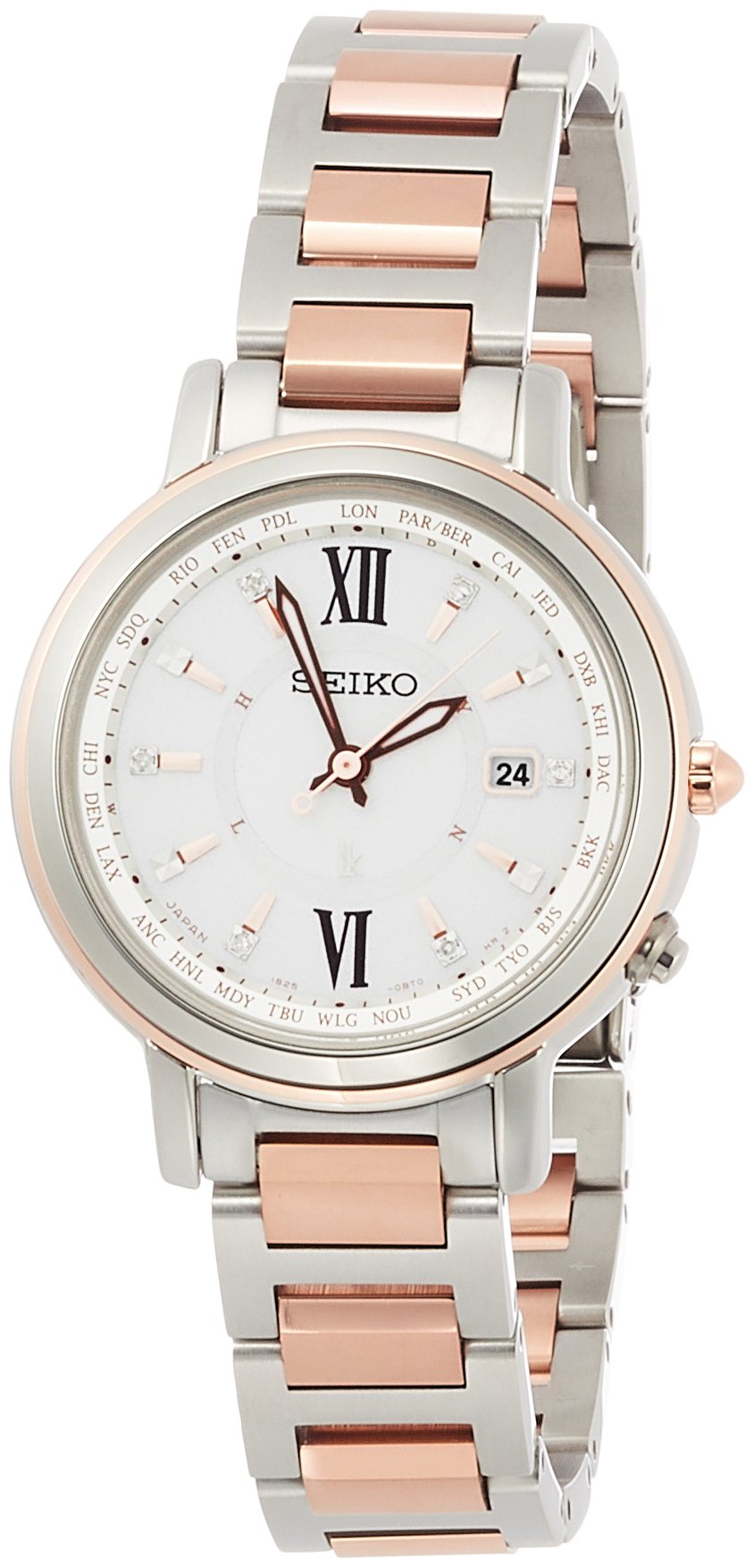 セイコー ルキア(LUKIA) ラッキーパスポート レディダイヤ