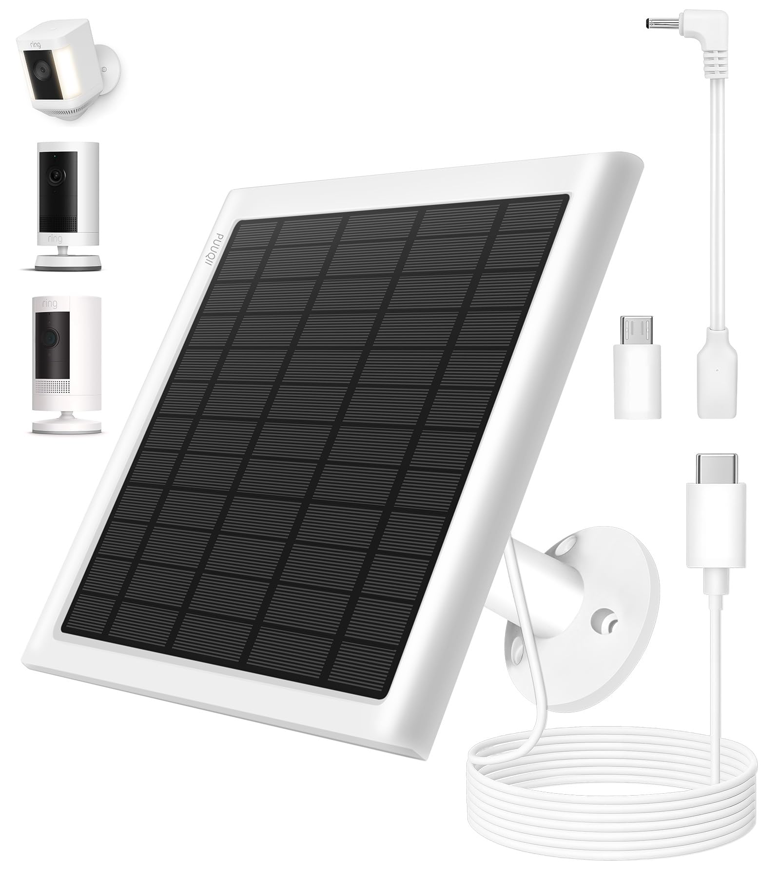 Amazon.com : 8W Solar Panel for Ring Camera, Solar Panel Charger