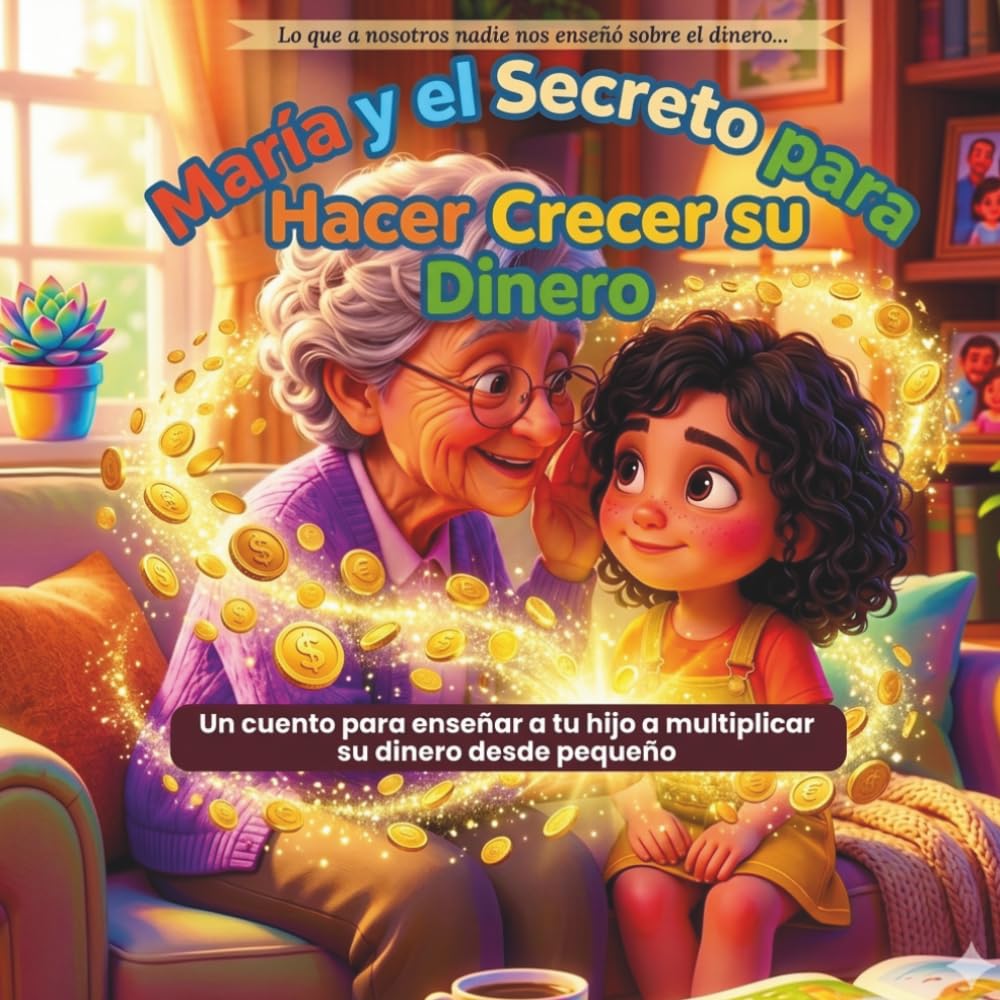 María y el Secreto para Hacer Crecer su Dinero: Cuento infantil para enseñar educación financiera, ahorro y dinero a niños (Pequeños Genios del Dinero)